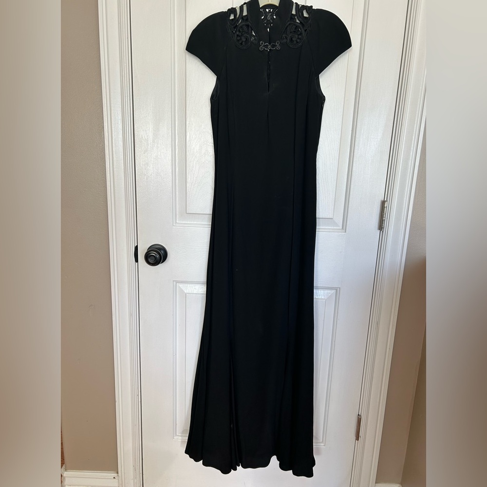 Vintage Jessica McClintock Black Dress